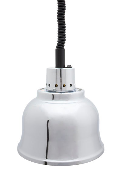 Anvil Heat Lamp - "Clyde" Chrome